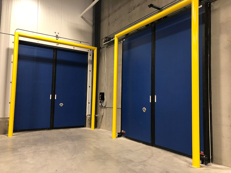 Improve cold storage energy efficiency with high-performance doors